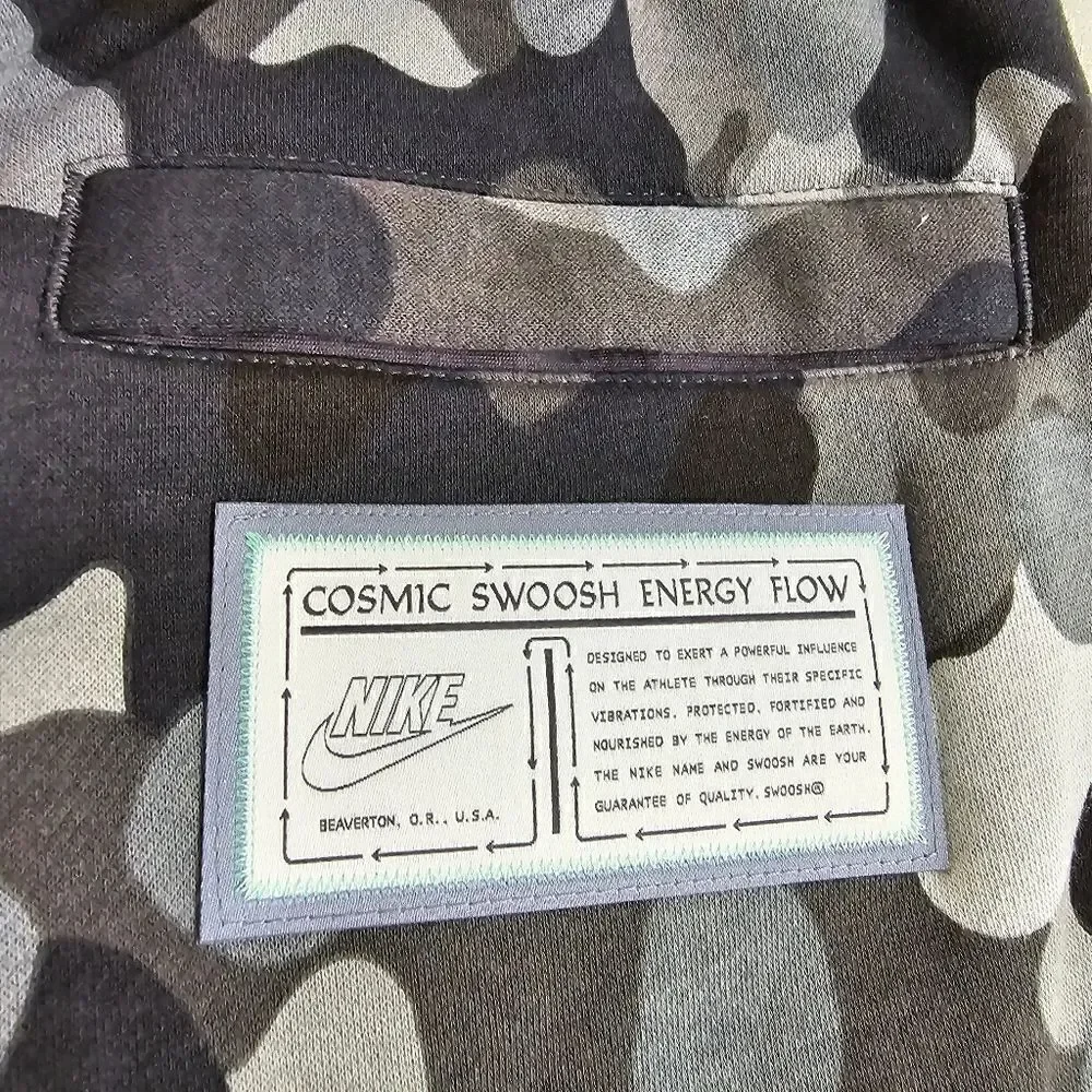 Nike Sportswear Club Fleece Joggers Pants Men's M Camo Black Grey FB9023-060